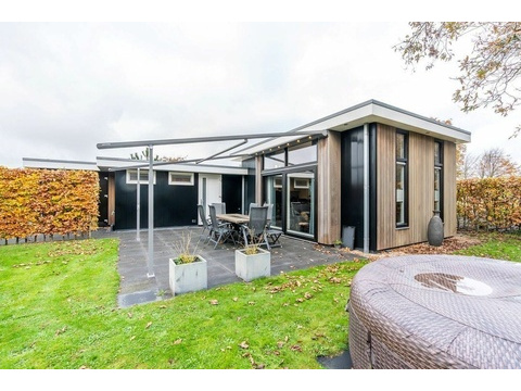 Premium Chalet Kaufen Schouwen Duin 14 Solarpaneele Elektrische Terrassenüberdachung €385.000001