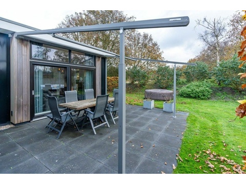 Premium Chalet Kaufen Schouwen Duin 14 Solarpaneele Elektrische Terrassenüberdachung €385.000003