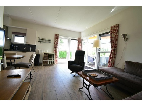 Haus Ouddorp Wohnzimmer Garten Zugang Wintergarten Offenes Dach Strand05