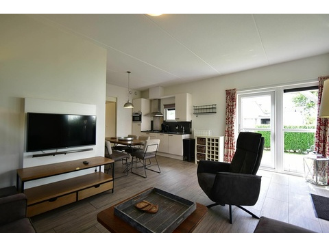 Haus Ouddorp Wohnzimmer Garten Zugang Wintergarten Offenes Dach Strand06
