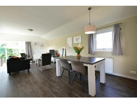 Ferienhaus EuroParcs De Rijp Wohnzimmer Offene Aufteilung010