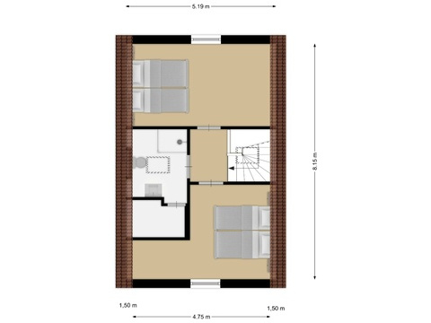 kaufen-freistehendes-ferienhaus-wolphaartsdijk-grundriss-obergeschoss-aufteilung-recreatieadviseurs...