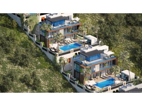 Villa kaufen in Alanya, mit Stellplatz, 550 m² Grundstück, 240 m² Wohnfläche, 5 Zimmer