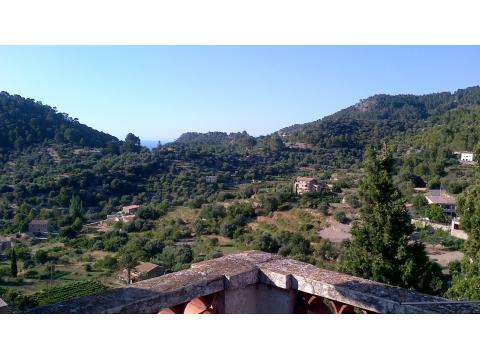Blick auf die Landschaft
