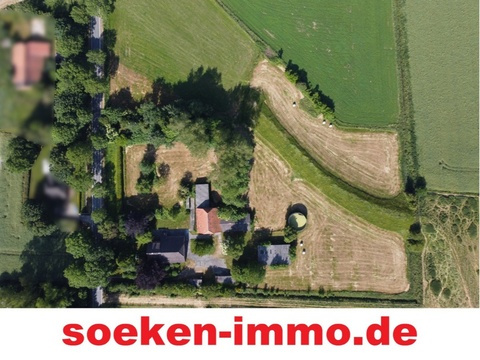 Resthof kaufen in Norden, 23.500 m² Grundstück, 110 m² Wohnfläche, 5 Zimmer