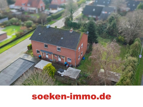 Doppelhaushälfte kaufen in Weener, 645 m² Grundstück, 90 m² Wohnfläche, 5 Zimmer