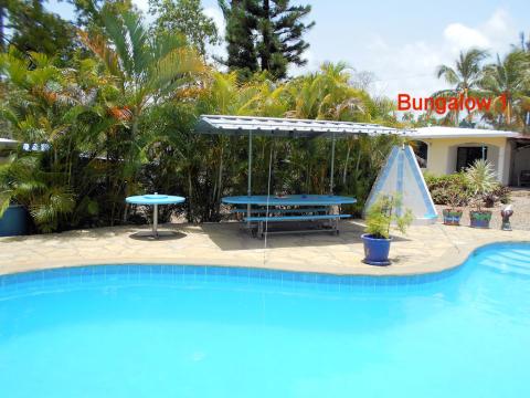Bungalow mieten in Sosua, mit Stellplatz, 350 m² Grundstück, 65 m² Wohnfläche, 2 Zimmer