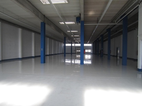 Lagerhalle im Erdgeschoss