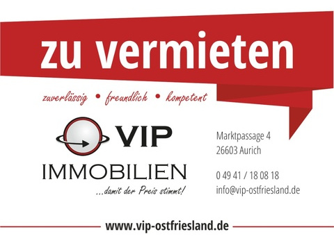 Verbrauchermarkt mieten, pachten in Aurich, 96 m² Verkaufsfläche