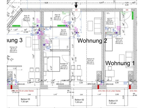 Etagenwohnung mieten in Bad Salzuflen, mit Garage, 61,73 m² Wohnfläche, 2 Zimmer