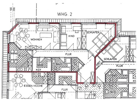 Grundriss WHG 2-001
