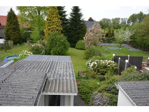 Blick vom Balkon