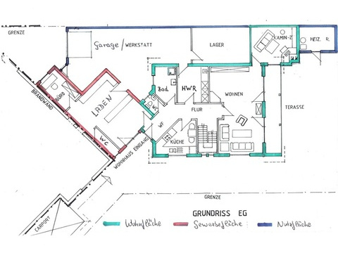 Grundriss Erdgeschoss