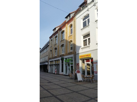 inmitten der Fussgängerzone
