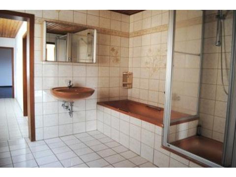 komfortables Badezimmer