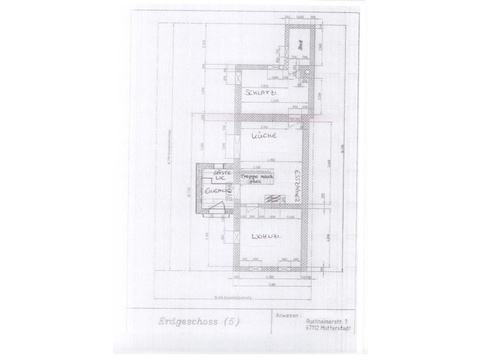 4a. Grundriss Erdgeschoss