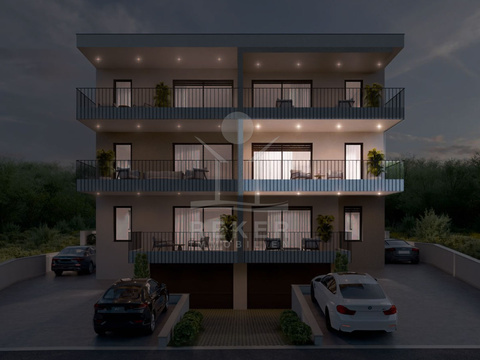 Etagenwohnung kaufen in Brodarica, mit Garage, 63,96 m² Wohnfläche, 3 Zimmer