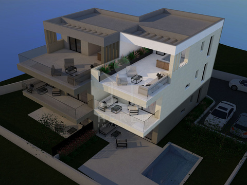 Maisonette- Wohnung kaufen in Vodice, mit Stellplatz, 111,91 m² Wohnfläche, 4 Zimmer
