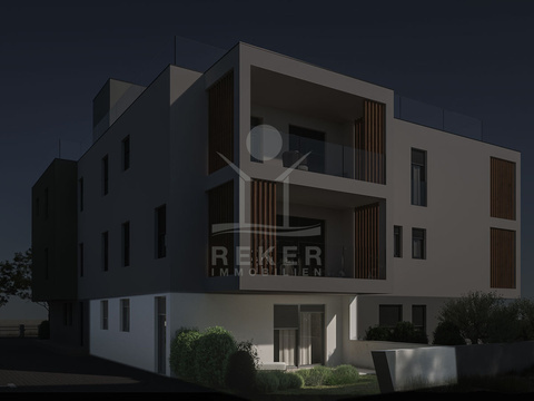 Erdgeschosswohnung kaufen in Vodice, mit Stellplatz, 60,82 m² Wohnfläche, 3 Zimmer