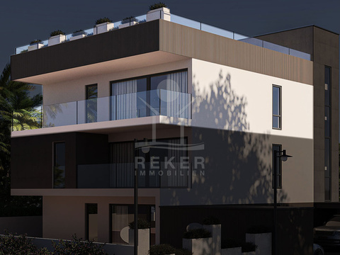 Penthousewohnung kaufen in Petrčane, mit Garage, mit Stellplatz, 160 m² Wohnfläche, 3 Zimmer