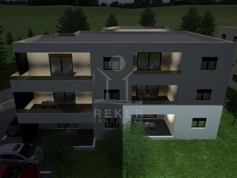 Erdgeschosswohnung kaufen in Vodice, mit Stellplatz, 85,34 m² Wohnfläche, 3 Zimmer