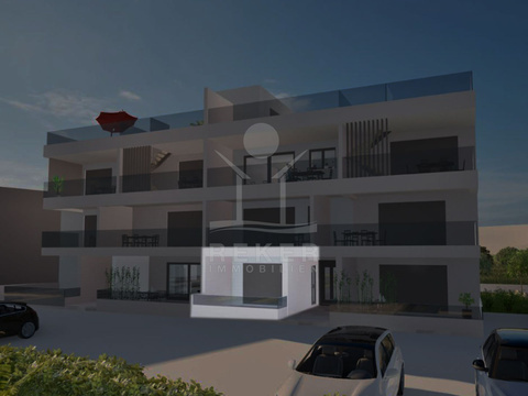 Erdgeschosswohnung kaufen in Vodice, mit Stellplatz, 47,28 m² Wohnfläche, 1 Zimmer