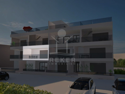 Etagenwohnung kaufen in Vodice, mit Stellplatz, 90,83 m² Wohnfläche, 3 Zimmer