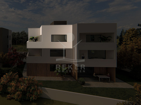 Penthousewohnung kaufen in Zadar, mit Stellplatz, 175,5 m² Wohnfläche, 4 Zimmer