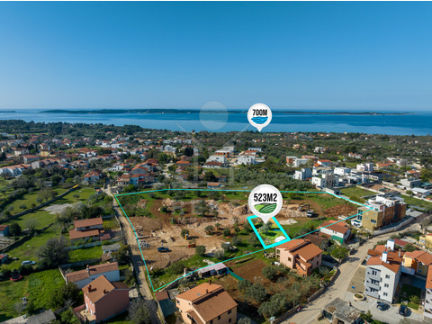 Wohngrundstück kaufen in Pula, 523 m² Grundstück