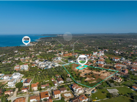 Wohngrundstück kaufen in Pula, 384 m² Grundstück