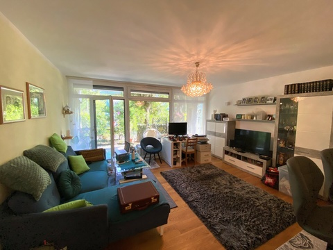 Erdgeschosswohnung kaufen in München, 63 m² Wohnfläche, 2 Zimmer
