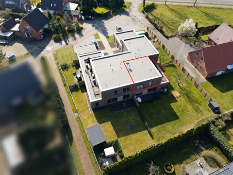 Dachgeschosswohnung kaufen in Hoogstede, 66,52 m² Wohnfläche, 2 Zimmer