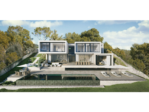 Villa kaufen in Costa d'en Blanes, mit Garage, mit Stellplatz, 1.173 m² Grundstück, 416 m² Wohnfläche, 6 Zimmer