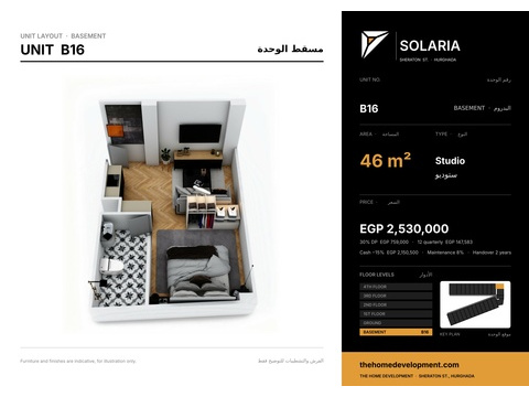 Wohnung kaufen, 46 m² Wohnfläche, 1 Zimmer