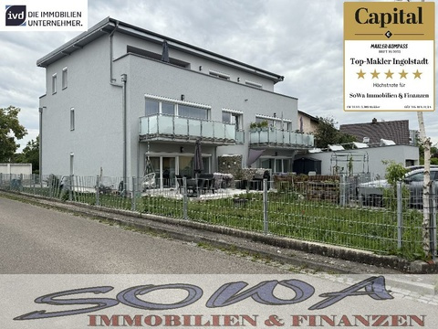 Wohnung kaufen in Neuburg, mit Garage, 95,93 m² Wohnfläche, 3 Zimmer