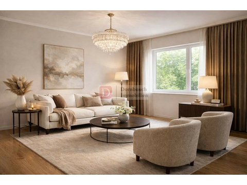Wohn- und Essbereich - Virtual Staging