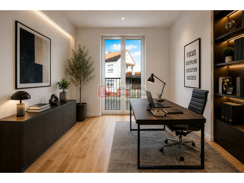 Arbeitszimmer - Virtual Staging