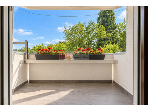 Balkonansicht - Virtual Staging