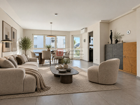 Wohn- und Essbereich - Virtual Staging