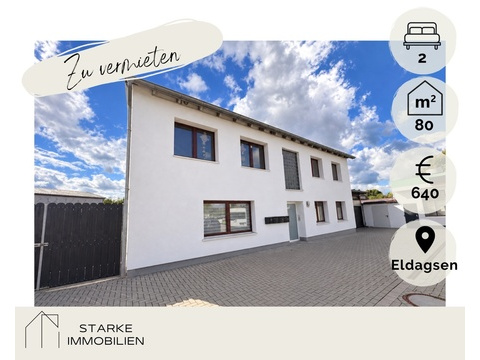 Etagenwohnung mieten in Springe, mit Stellplatz, 80 m² Wohnfläche, 2 Zimmer