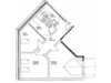 Dachgeschosswohnung kaufen in Kloster Lehnin, mit Stellplatz, 70,73 m² Wohnfläche, 3 Zimmer
