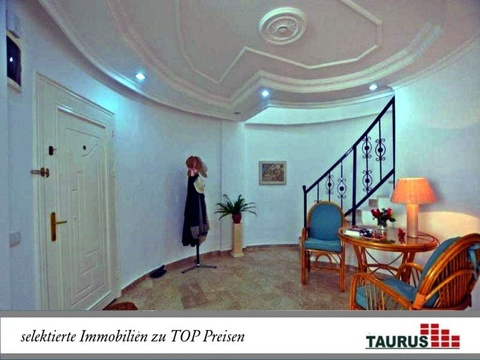 TAURUS Türkei Immobilien Alanya - Kargicak - Top gepflegte Villa mit Traumpanorama Pool