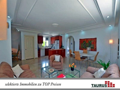 TAURUS Türkei Immobilien Alanya - Kargicak - Top gepflegte Villa mit Traumpanorama Pool