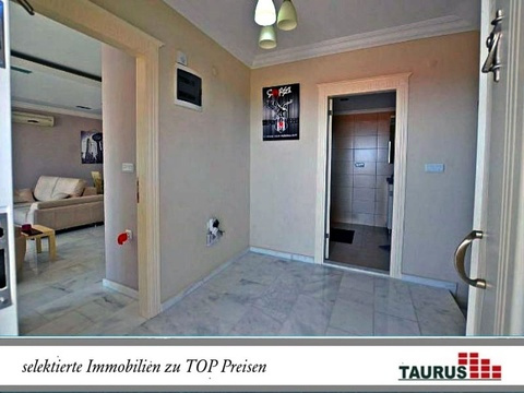 Taurus Türkei Immobilien Alanya - Bektas - Schnäppchen Preis !!! Möblierte Villa mit Zi., Meerblick...