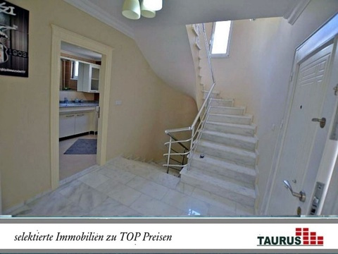 Taurus Türkei Immobilien Alanya - Bektas - Schnäppchen Preis !!! Möblierte Villa mit Zi., Meerblick...