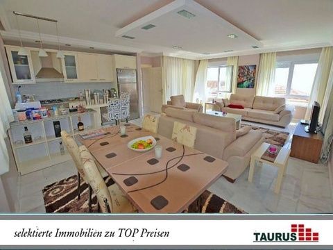 Taurus Türkei Immobilien Alanya - Bektas - Schnäppchen Preis !!! Möblierte Villa mit Zi., Meerblick...