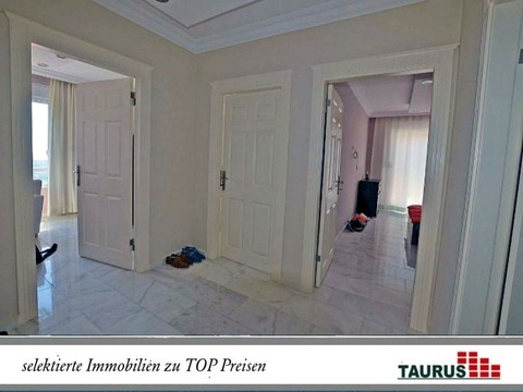 Taurus Türkei Immobilien Alanya - Bektas - Schnäppchen Preis !!! Möblierte Villa mit Zi., Meerblick...