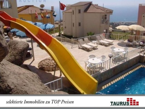 TAURUS Türkei Immobilien Alanya - Kargicak - Zi. Topvilla mit erstklassigem Panorama Pool
