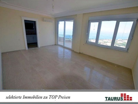 TAURUS Türkei Immobilien Alanya - Kargicak - Zi. Topvilla mit erstklassigem Panorama Pool