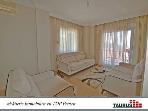Taurus Türkei Immobilien Alanya - Tepe - Möblierte Zi. Top Villa mit Meerblick POOL
